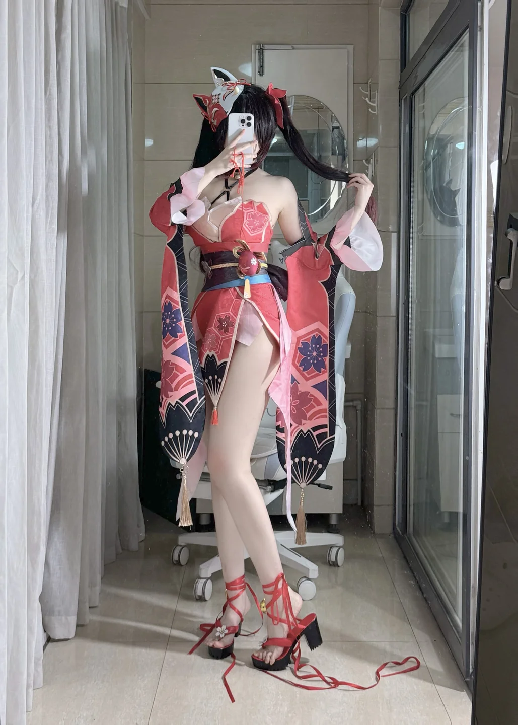 不可爱羚 - 花火 [52P,7V-486MB] tg@simisebaisi 【丝足阁】034.webp